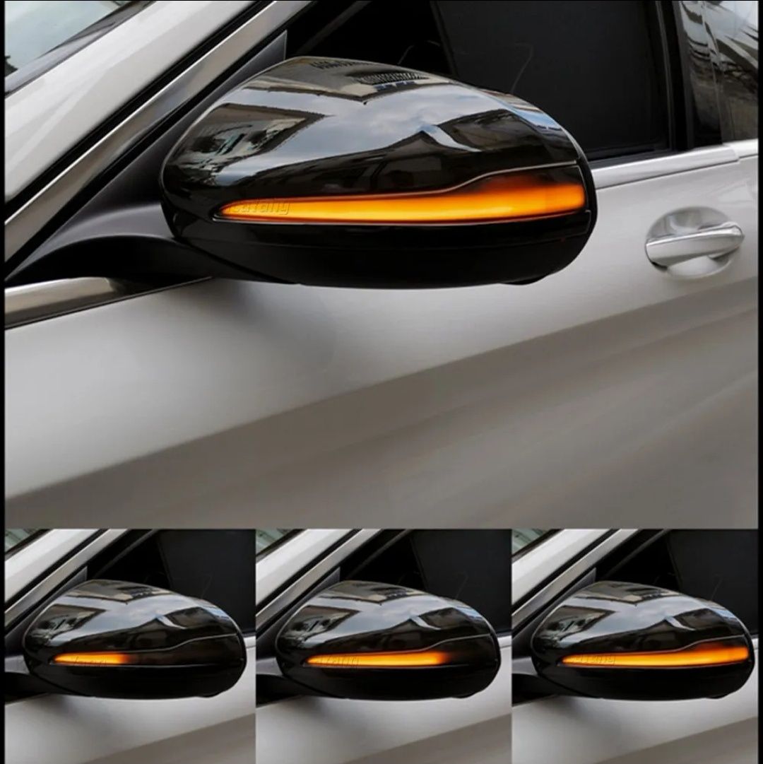 Kit piscas led dinâmicos Mercedes W205 /W213 /Escurecidos ( NOVOS )