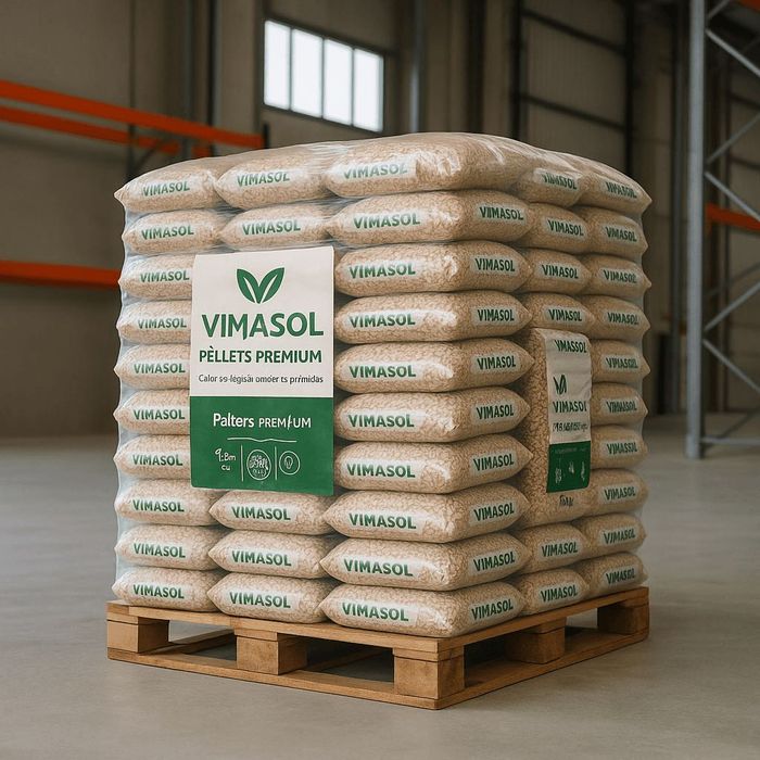 palete de grânulos de vimasol