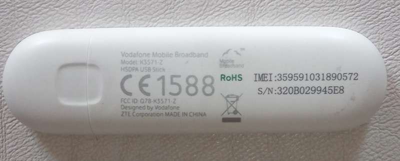Pen Vodafone como nova