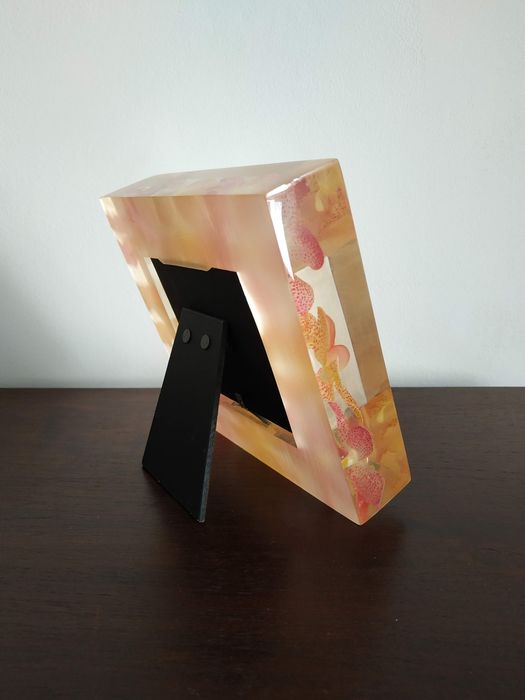 Moldura para fotografias flores