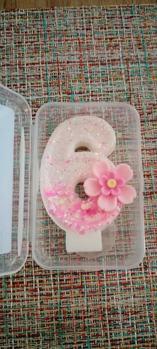 Świeczka urodzinowa 6