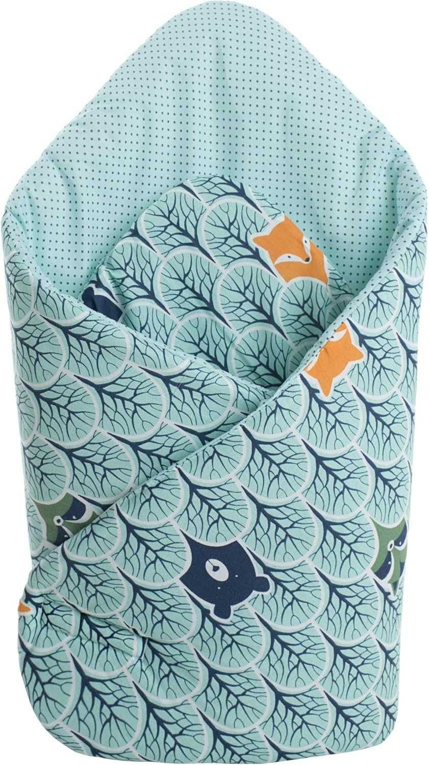 Medi Partners Baby Pillow 100% bawełna 75 x 75 cm Kocyk do otulania