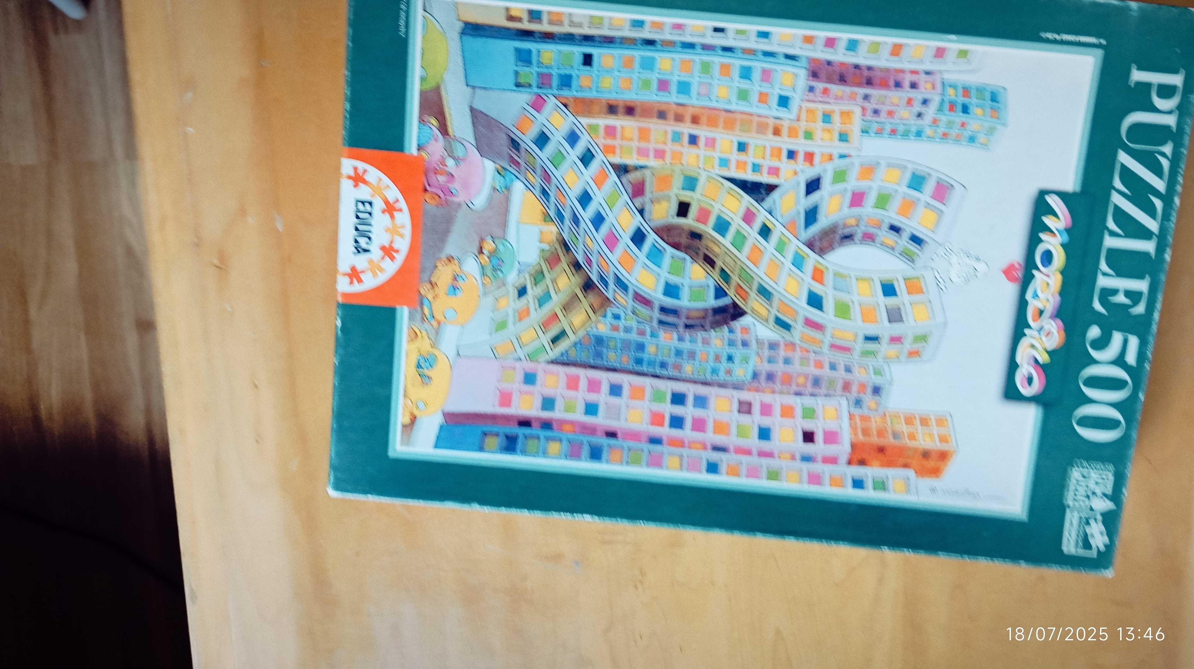 Puzzle de 500 peças .Mordico