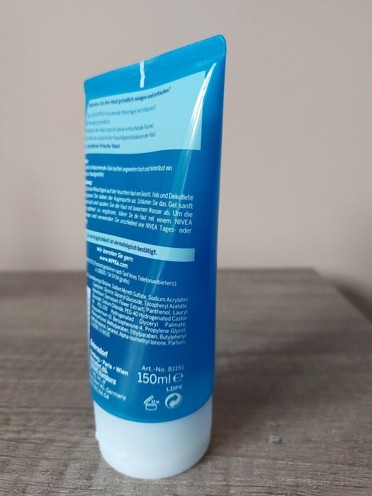 Nivea żel do mycia twarzy 150 ml