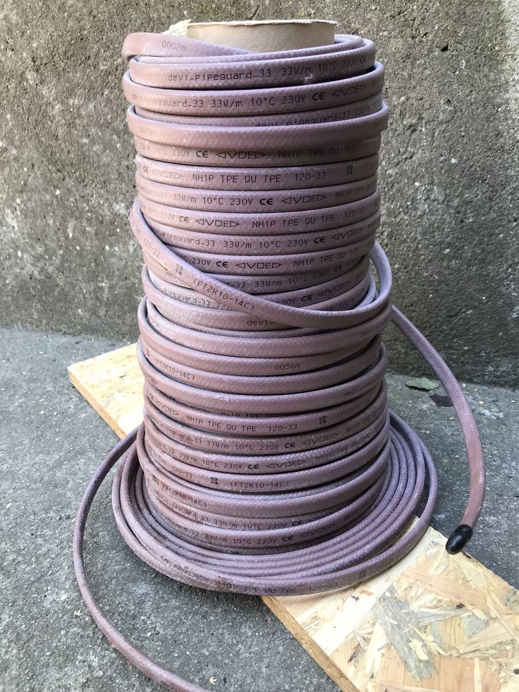 Przewód grzejny DEVI pipeguard 33 W/m