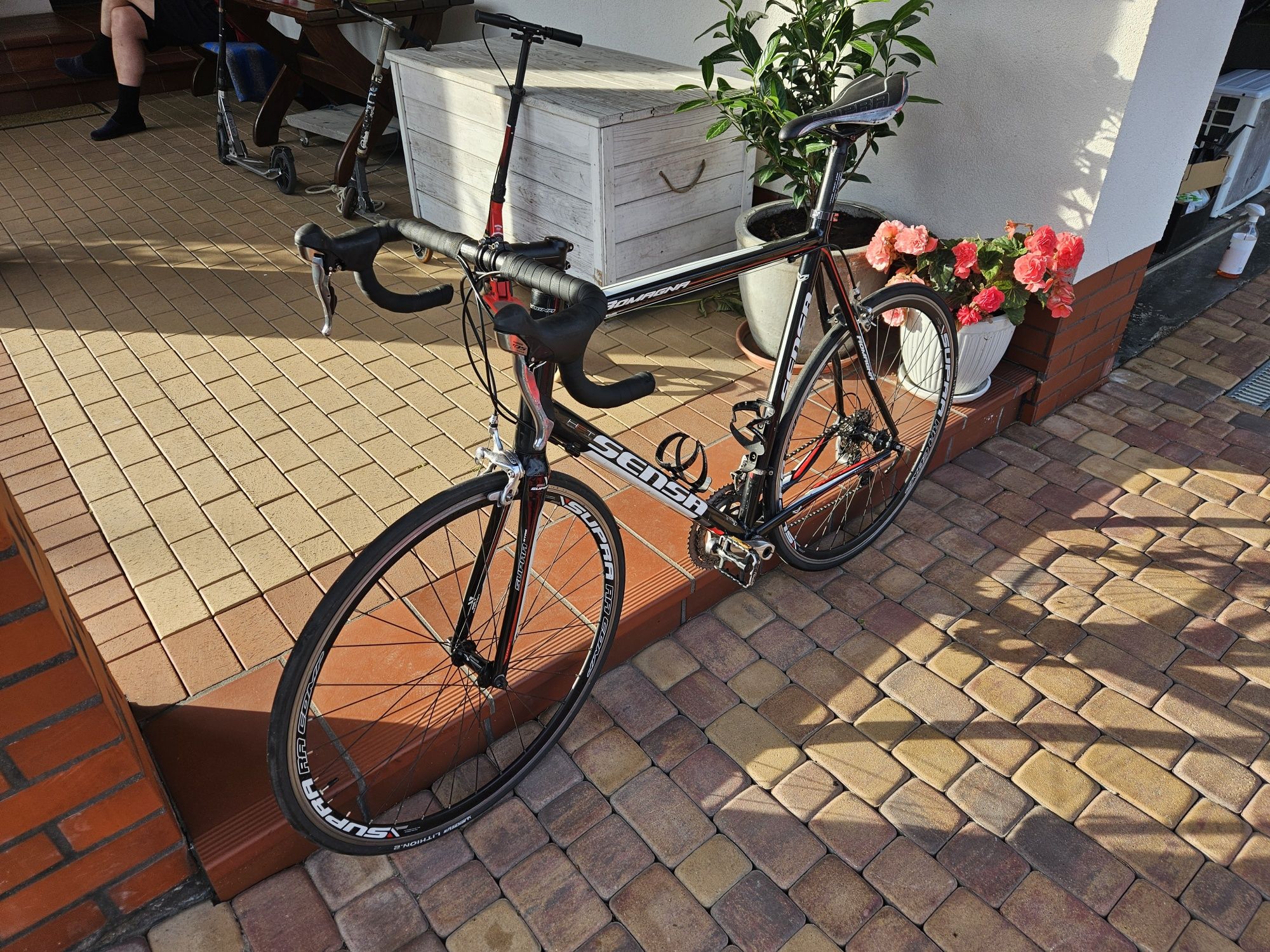 Rower szosowy sensa romagna shimano 105 karbon kolarzówka
