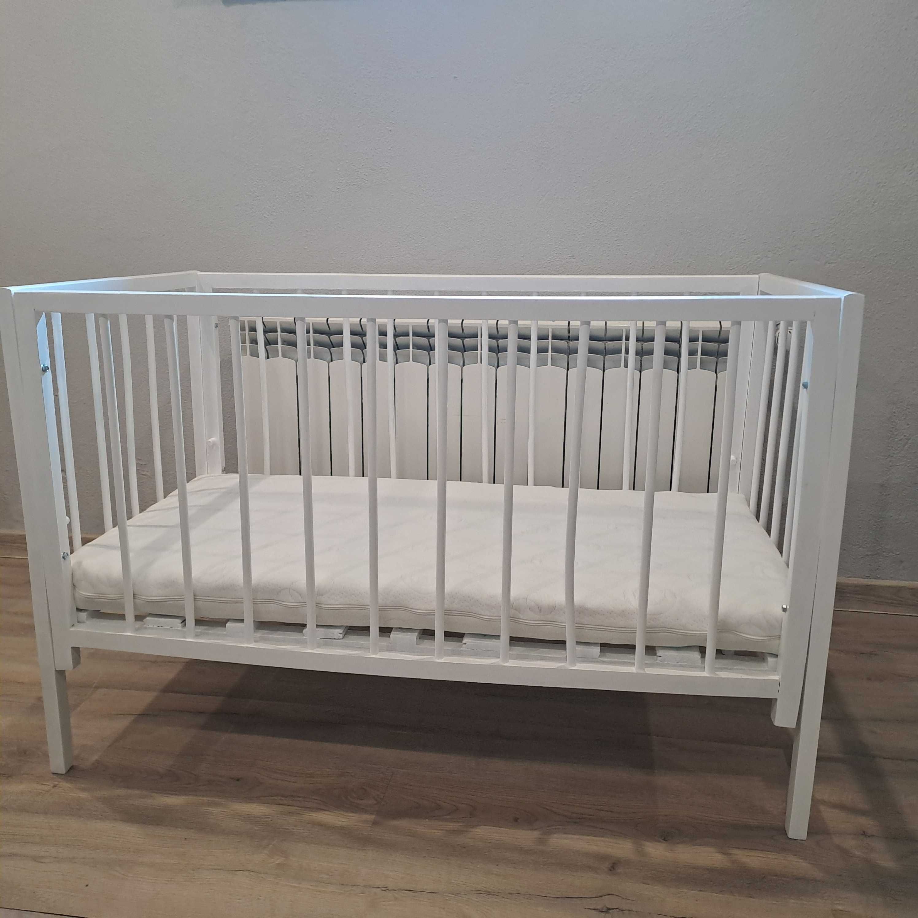 Łóżeczko niemowlęce 120x 60
