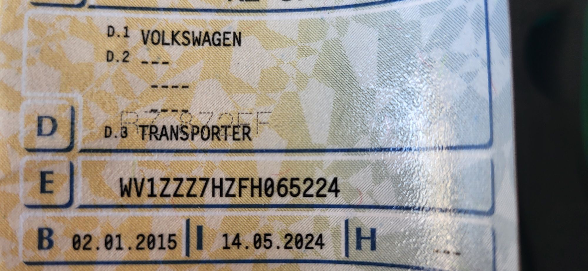 Vw t5 transporter