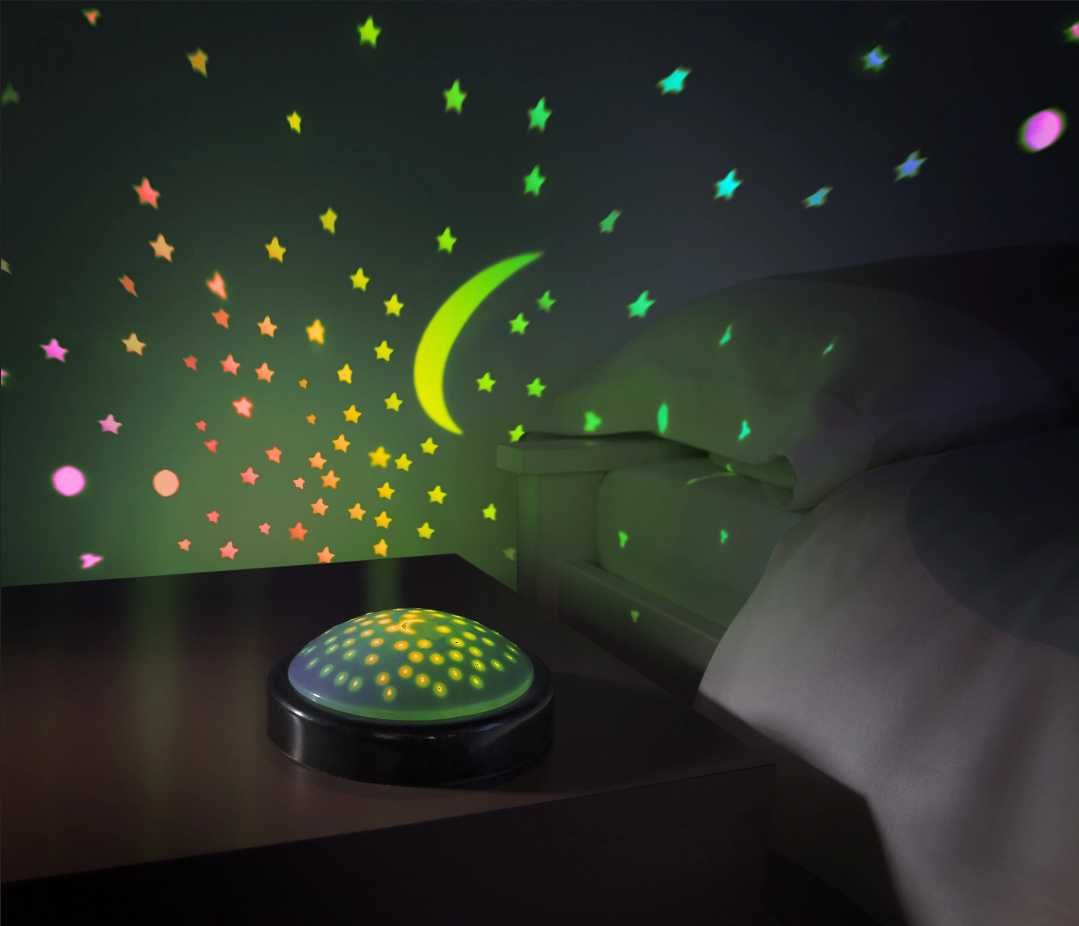 Lampka nocna Projektor Gwiazd Nieba LED 2 SZTUKI prezent dla dziecka