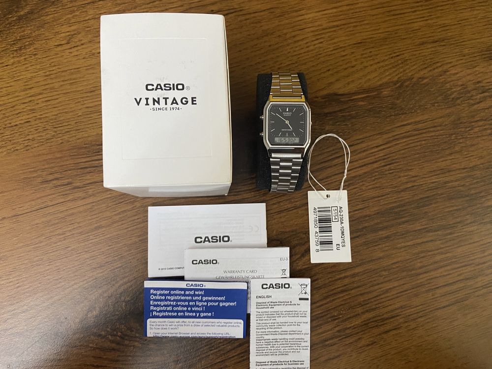 Годинник CASIO® VINTAGE •SINCE 1974•