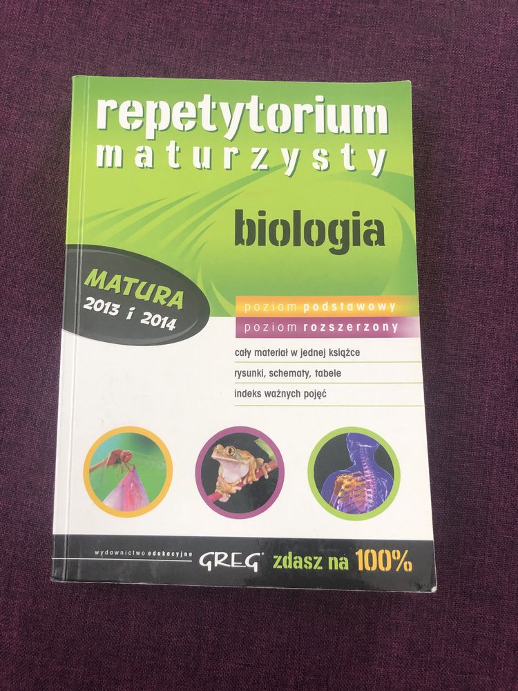 Repetytorium maturzysty biologia greg