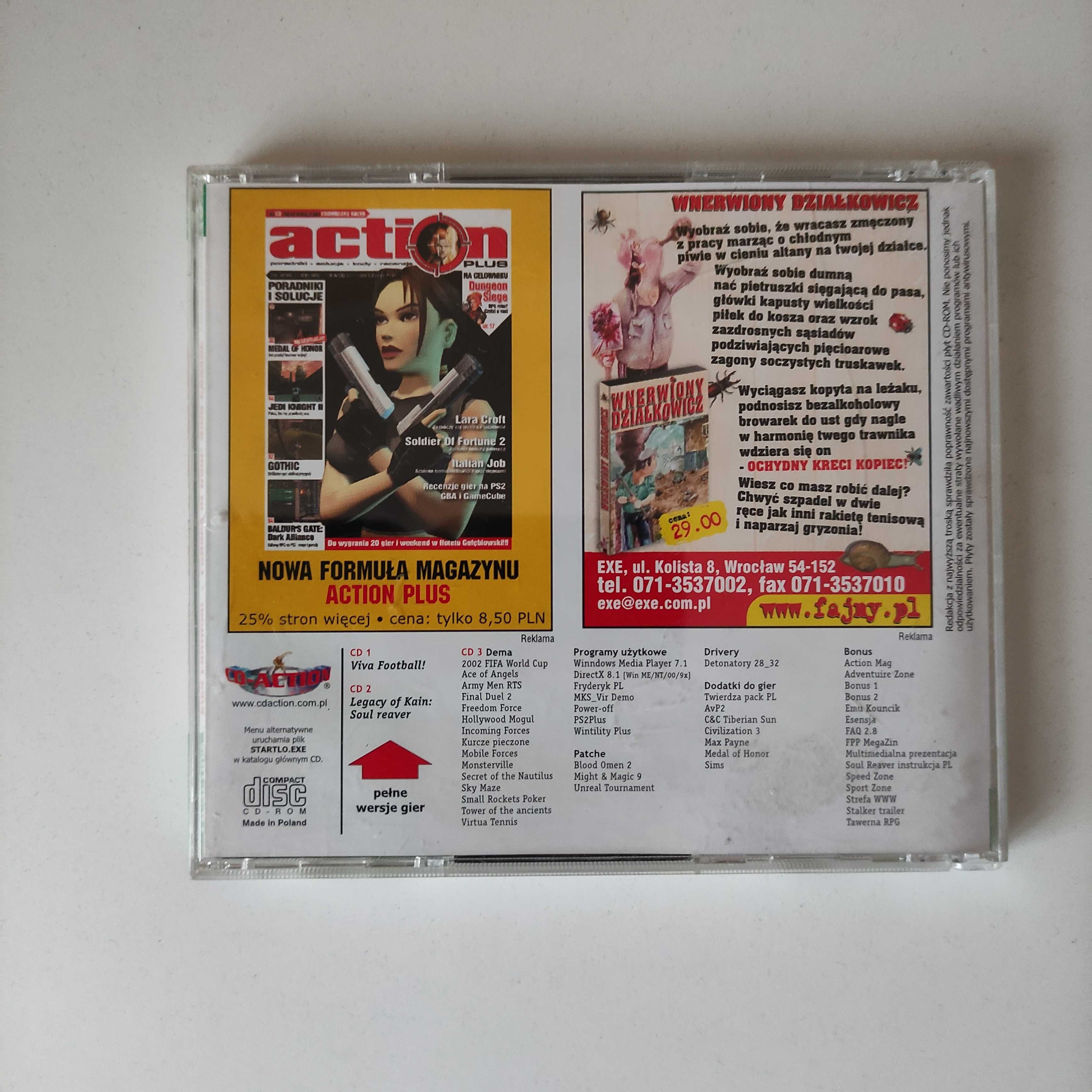 CD-Action - Viva Footbal - Legacy of Kain Soul Reaver - Czerwiec 2002
