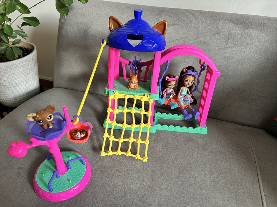 Enchantimals Plac zabaw przyjaciół lalka lalki zestaw