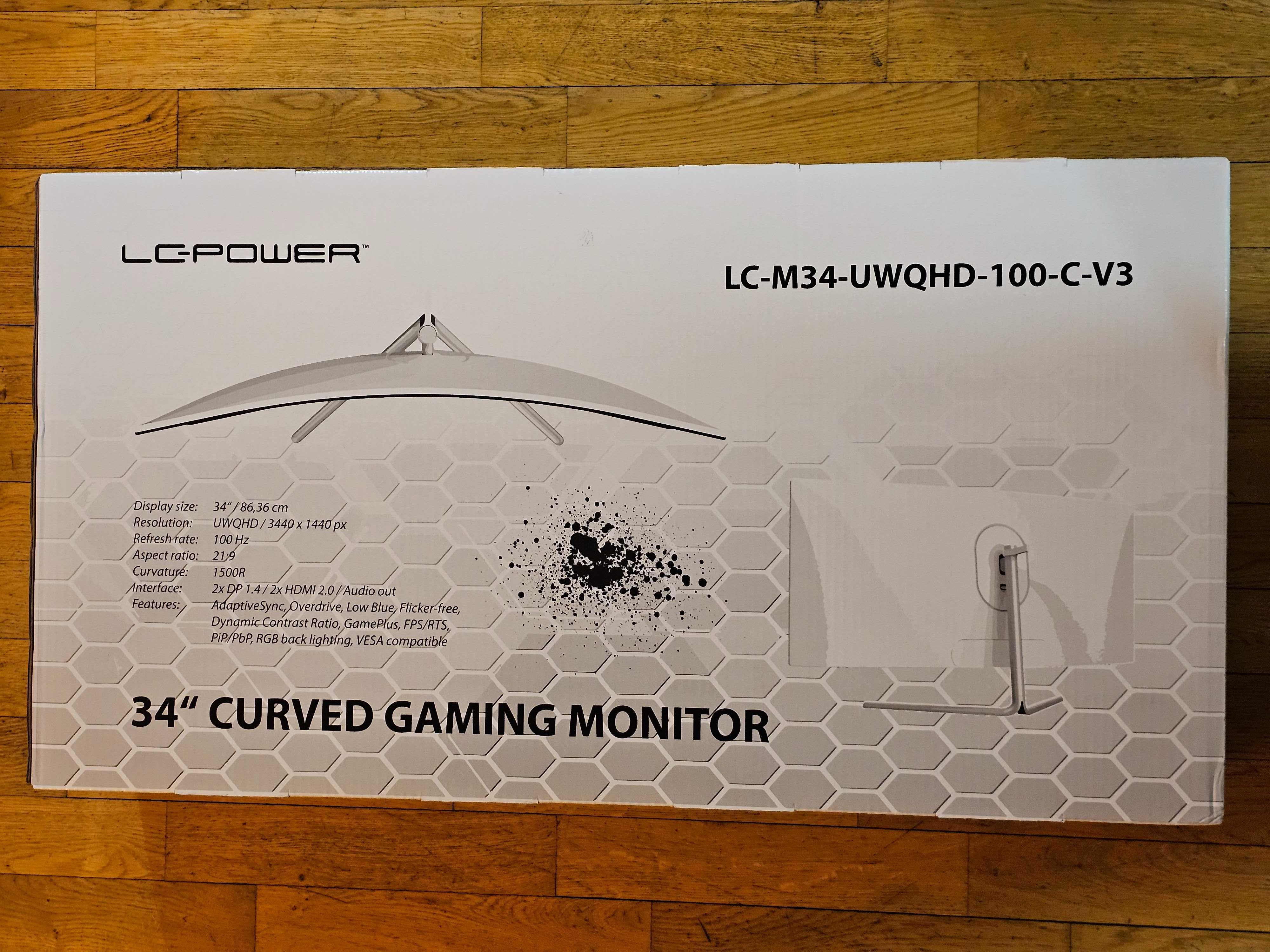 Monitor LC Power LC-M34-UWQHD-100-C-V3