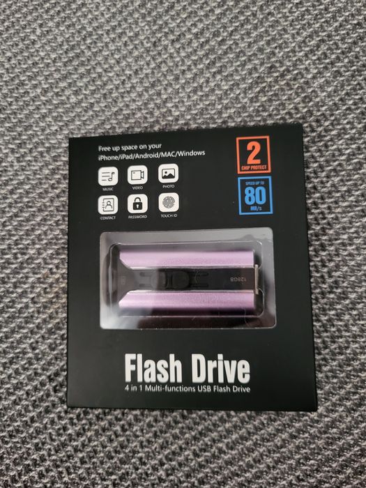 Pendrive 4 w 1 pasuje do iPhone'a iPadów Android Mac Windows