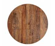 Blat do stołu okrągły  drewniany gruby laminowany 60 cm