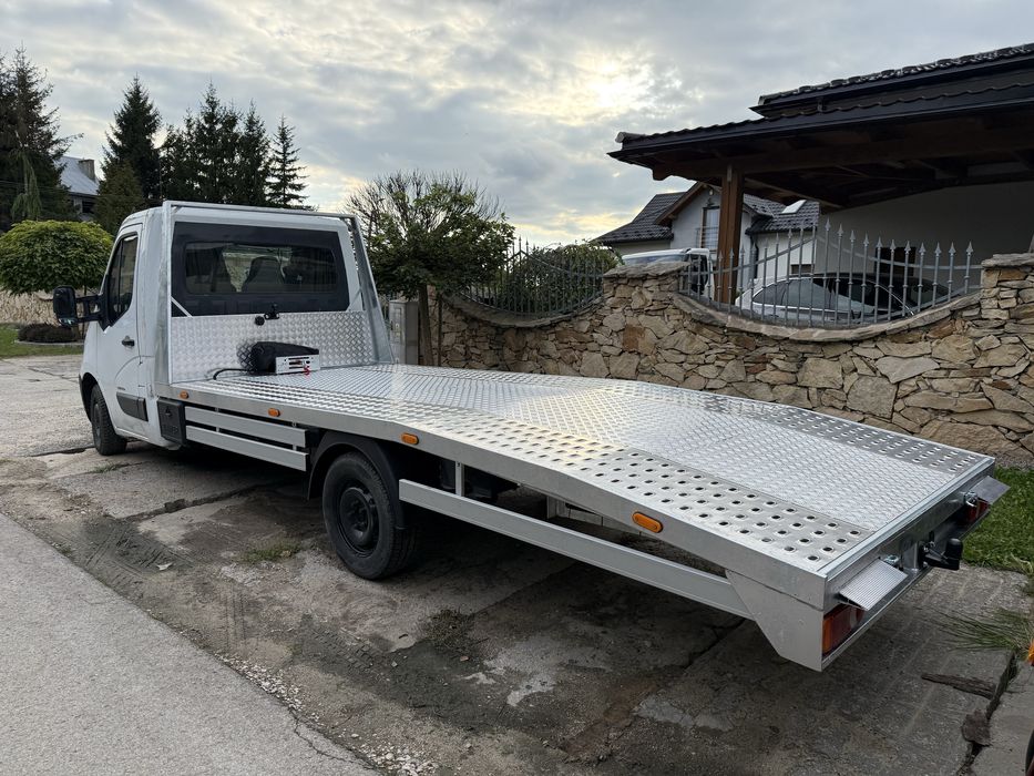 Zabudowa laweta pomoc drogowa najazd ducato master daily sprinter fuso