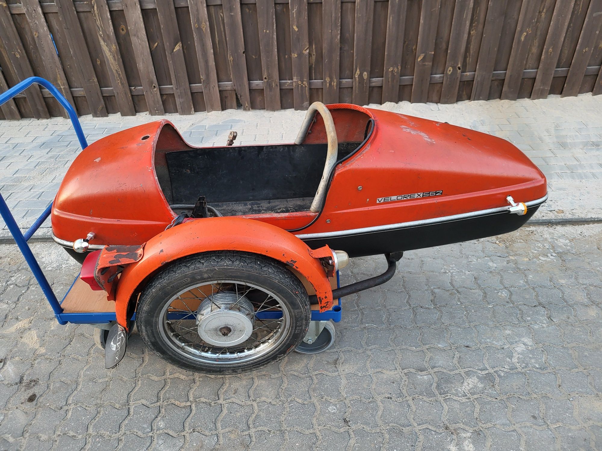 Wózek velorex 562 gondola kosz jawa