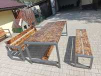 Meble ogrodowe loft