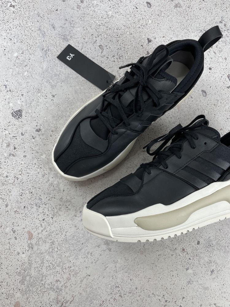 Adidas y-3 yohji yamamoto rivalry black кросовки оригінал