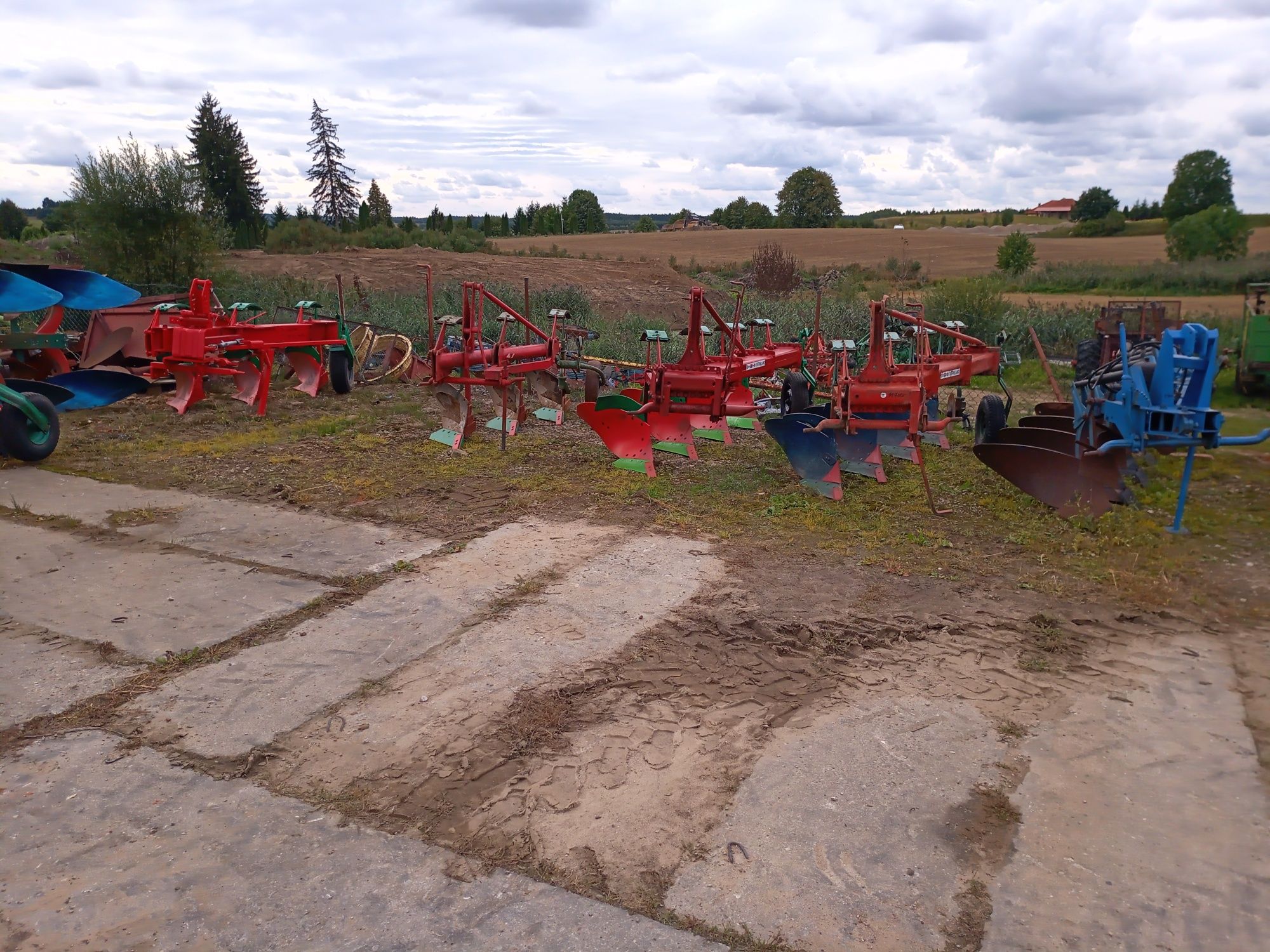 belka do pluga Kroje talerzowe rabe werk kverneland  silownik overum