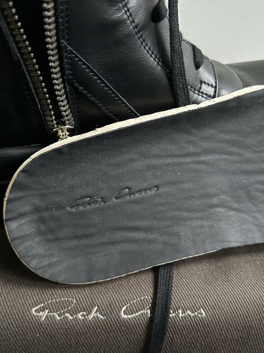 Rick Owens Double Bumper Geobasket in Black