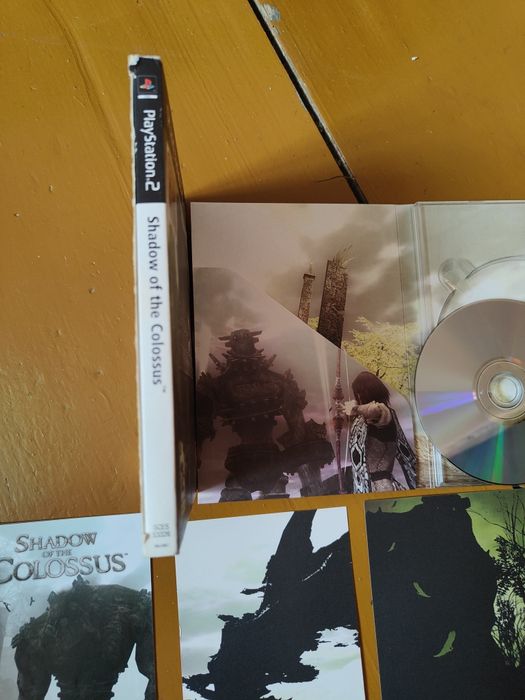 Shadow of the Colossus ps2 gra PlayStation 2 Limitowana edycja kartki