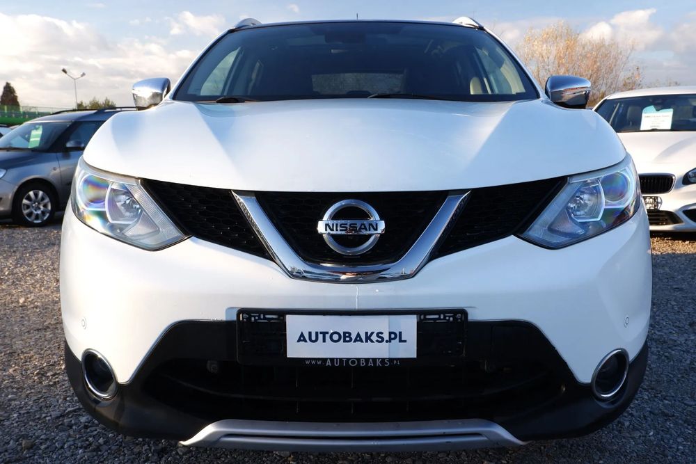 Nissan Qashqai *Serwisowany w ASO *Panorama Dach *Navi *Klimatronik *Gwarancja 12 m.