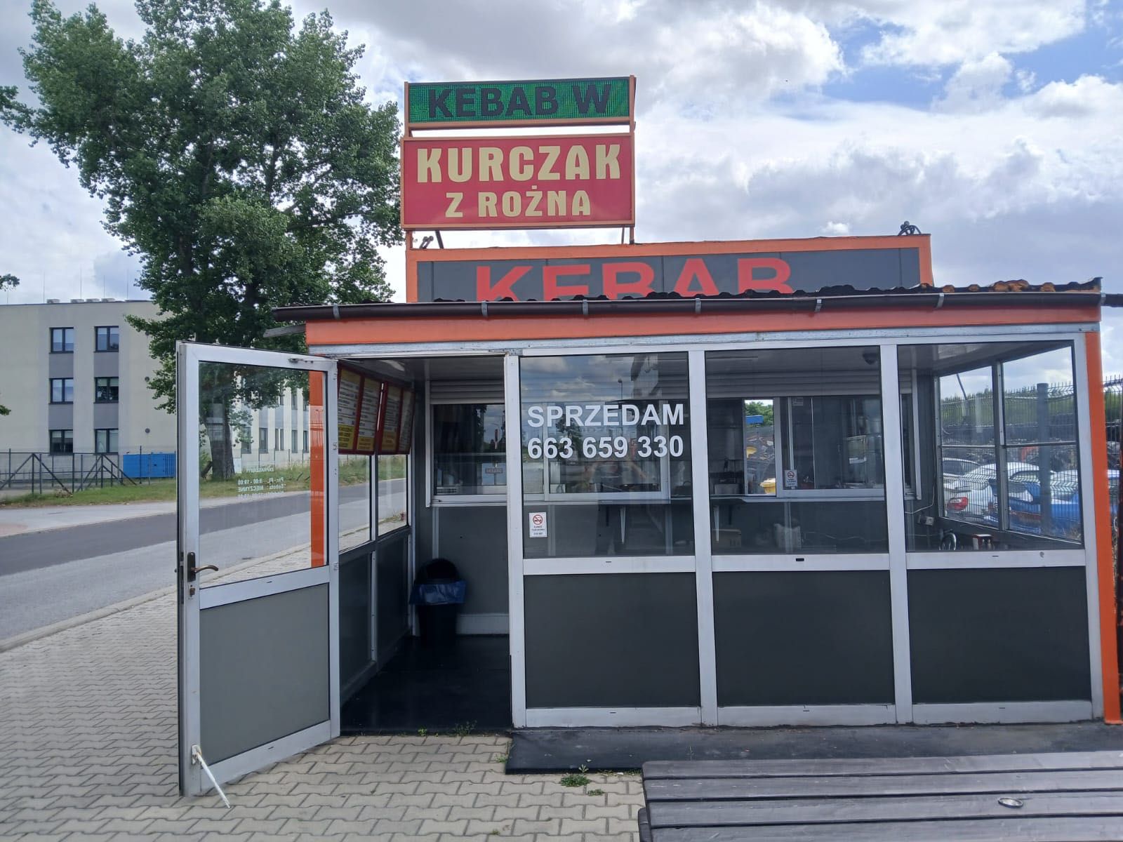Sprzedam pawilon - Kebab