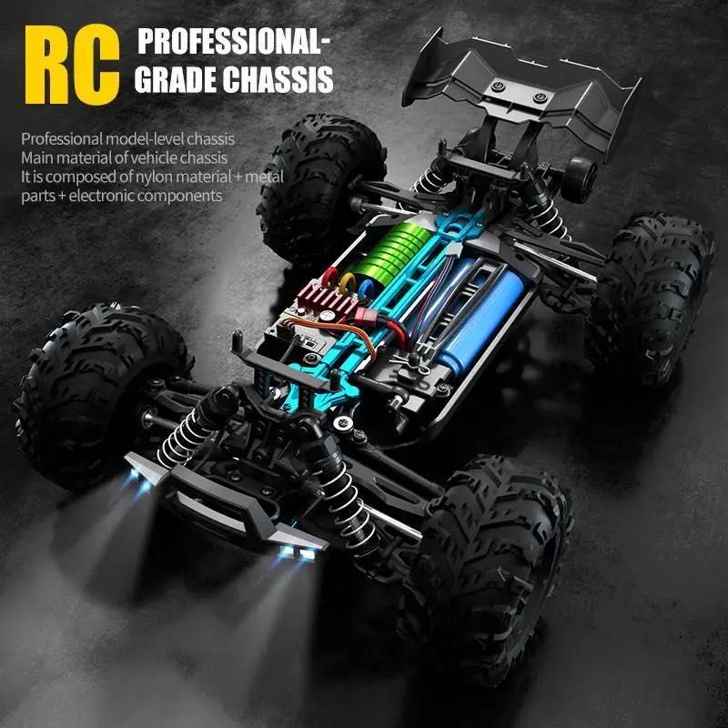 Радіокерована машинка CONQUER RC WL TOYS монст трак 4Х4 70км/год