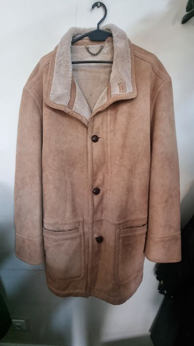 Męski kożuch płaszczyk Abercrombie & Fitch 54