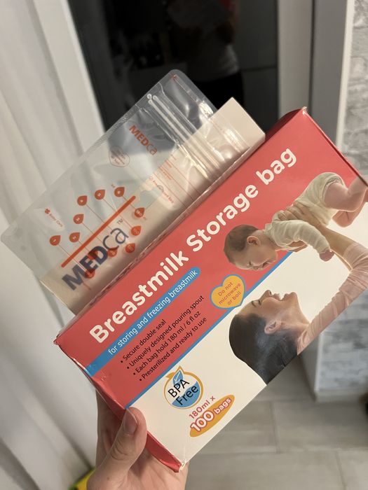 Пакети нові для зберігання молока