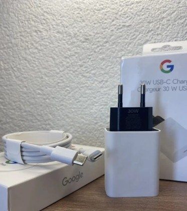 Google Pixel 30W швидкісна зарядка комплект (блок + кабель) В КОРОБЦІ