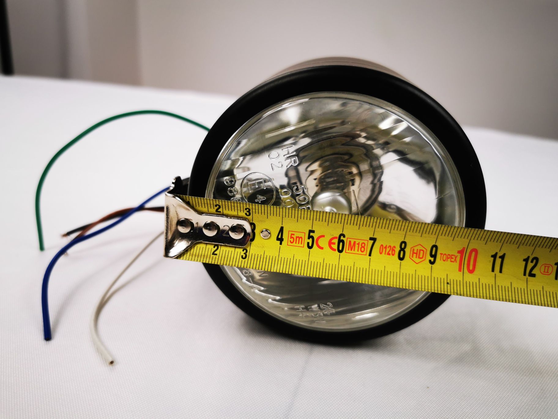 Reflektor dalekosiężny lightbary lampa halogen czarny mat custom Metal