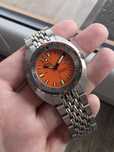 DOXA SUB 300T Professional – pomarańczowa tarcza