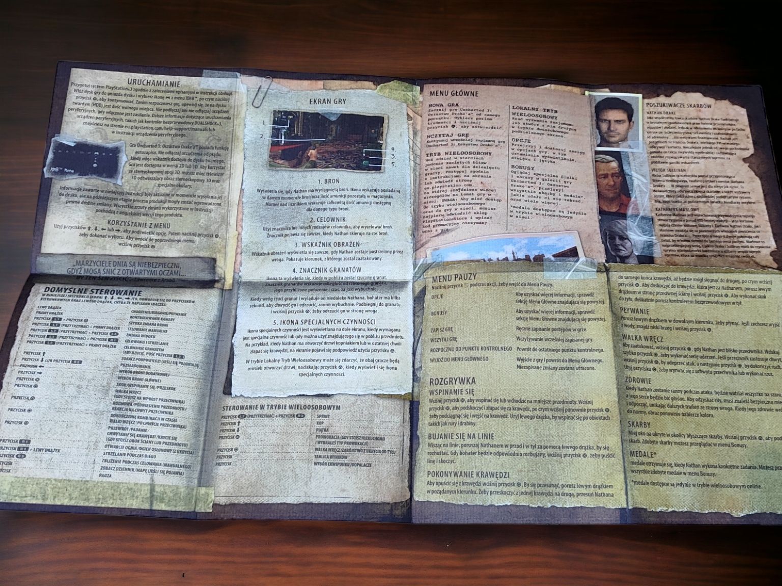 PS3 Uncharted 3 Special Book Case Edition Limited Playstation 3 ps