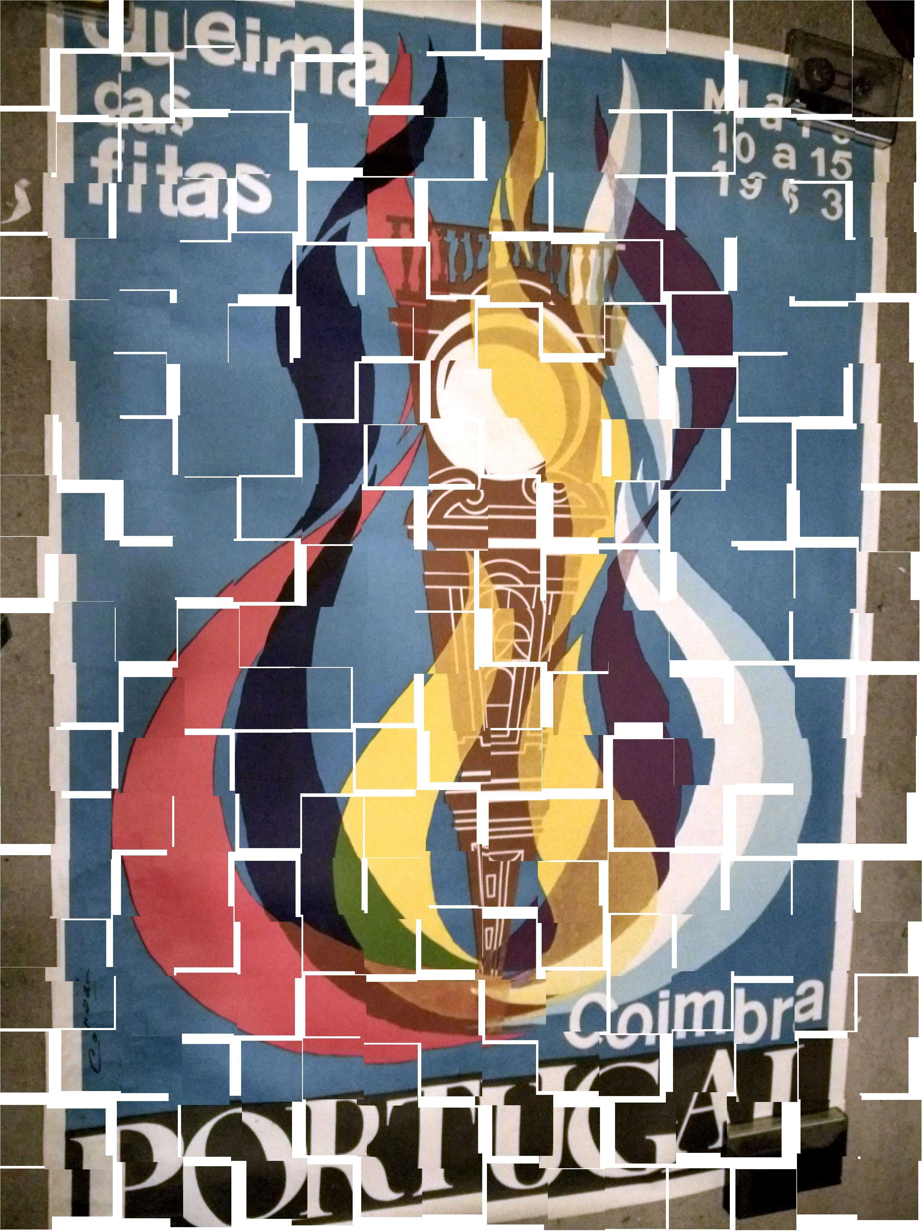 Cartaz da Queima das Fitas de Coimbra de 1963