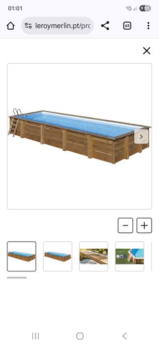 Piscina 10x4x1.46m