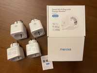 Meross Smart Wi-Fi Plug 4x Inteligentne gniazdka z monitorem zasilania