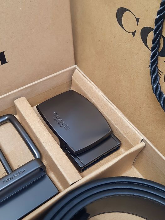 Чоловічий ремінь коач пасок набір | Мужской ремень коач пояс набор