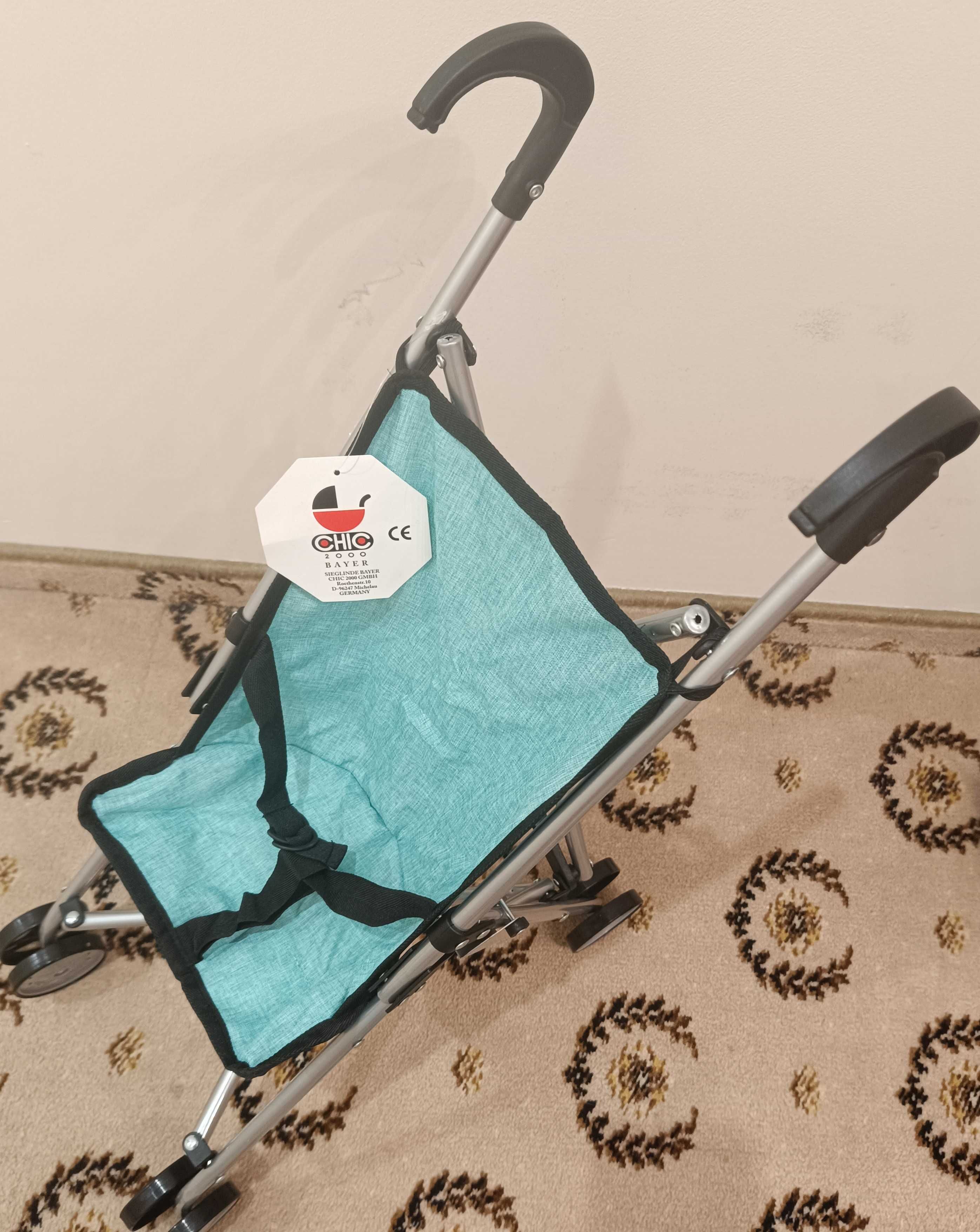 Wózek dla lalek parasolka - Miętowy - Bayer Chic 600 30 - KRK