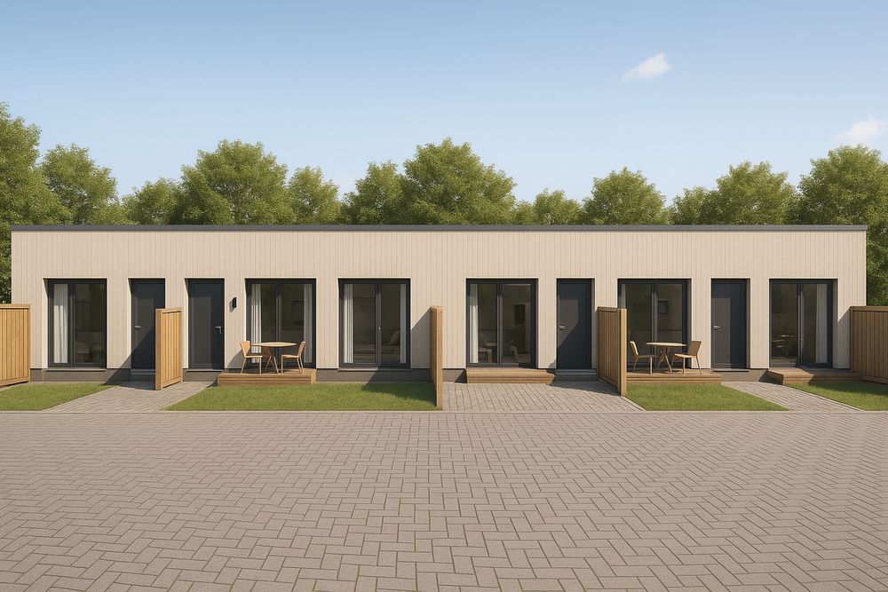 Таунхаус 18 м² з ділянкою – від забудовника