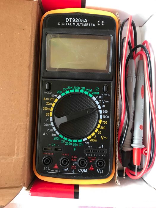 Мультиметры DT9205A, Hikari HM-1000, DMM8907