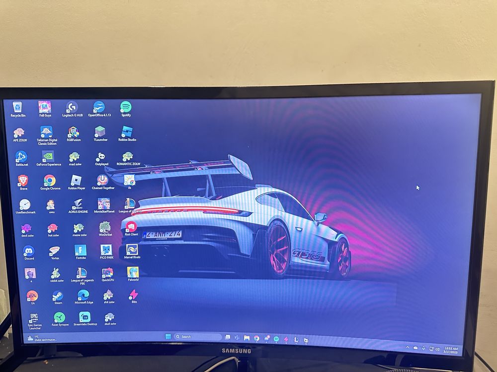 Monitor Samsung 144hz 24’’