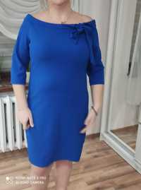 Sukienka 48 kolor niebieski