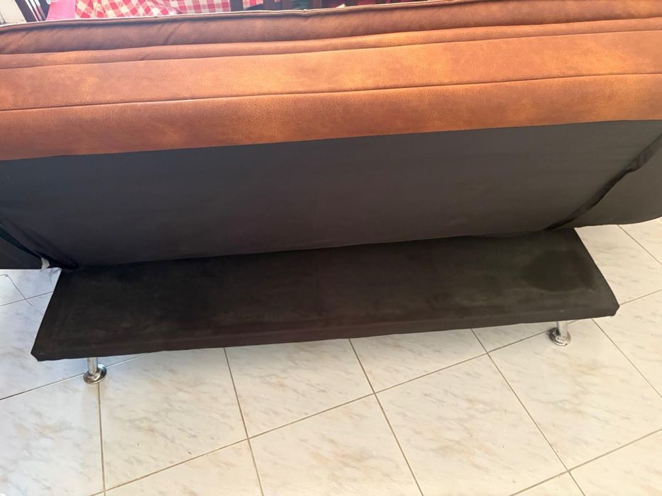 Sofá Cama Castanho
