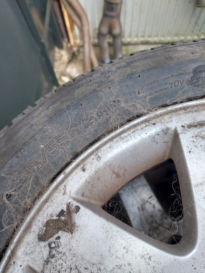 alusy alu felgi bmw 5x120 e36 e46 e87 e90 zima 205/55 16r kola opona