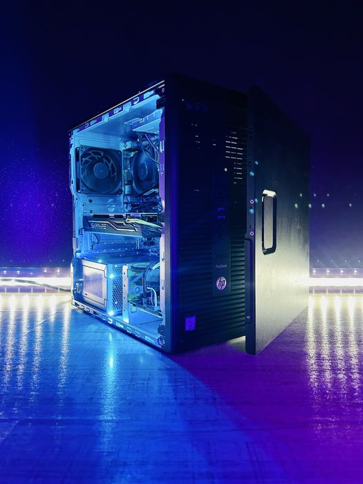 RX480 4GB | Intel I3 3,7GHz | 8GB RAM DDR4 | Komputer do Gier |