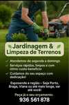 Limpeza e jardinagem