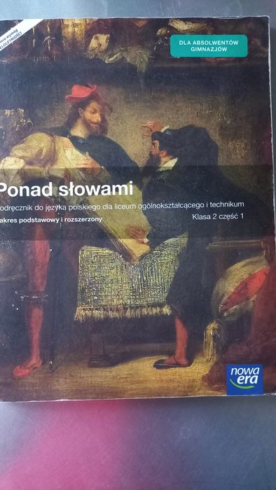 Ponad słowami klasa 2 część 1 zakres podstawowy i rozszerzony
